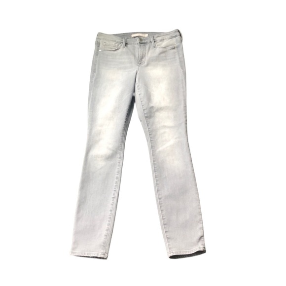 Athleta Sculptek light gray Skinny Jeans Size 4 - Picture 2 of 4